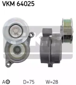 VKM 64025 SKF Натяжной ролик, поликлиновойремень VKM 64025 SKF Натяжной ролик, поликлиновойремень